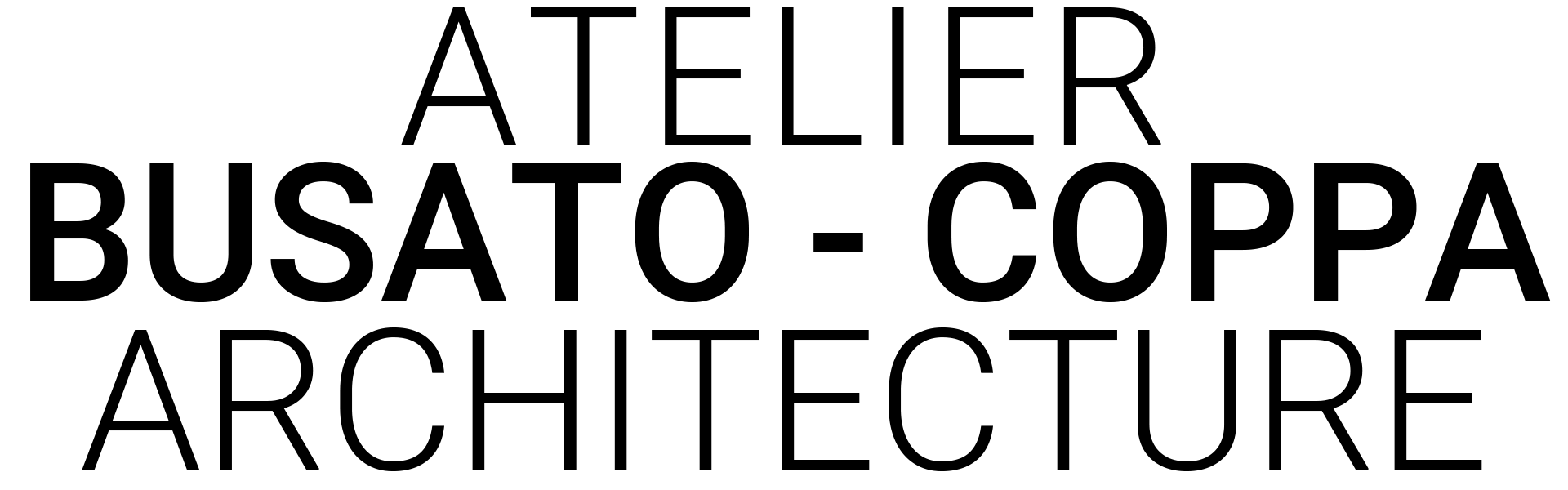 logo busato coppa architecture